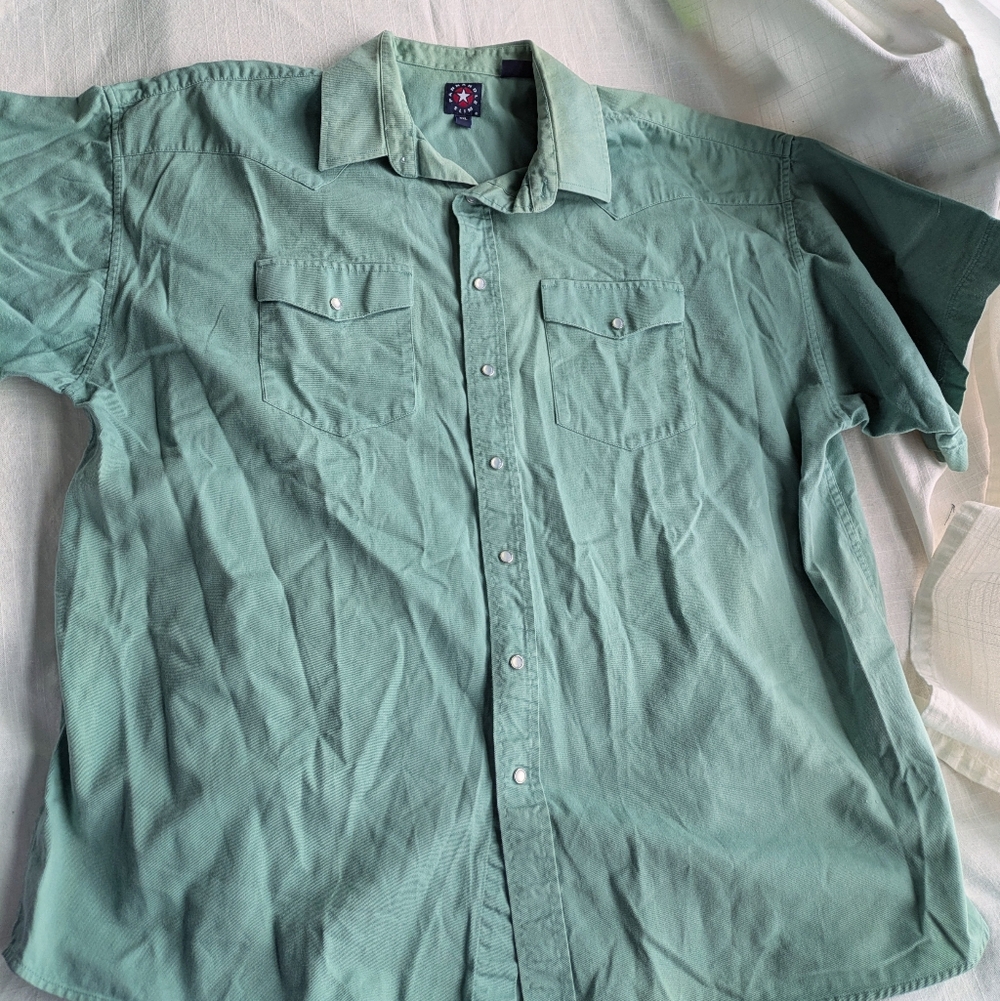Vintage Pandhandle Slim Pearl-Snap Western Shirt